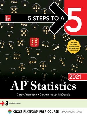 5 Steps to a 5: AP Statistics 2021 - ebook